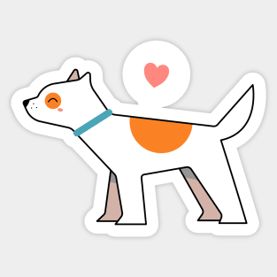 Kawaii Cute Puppy Dog Sticker